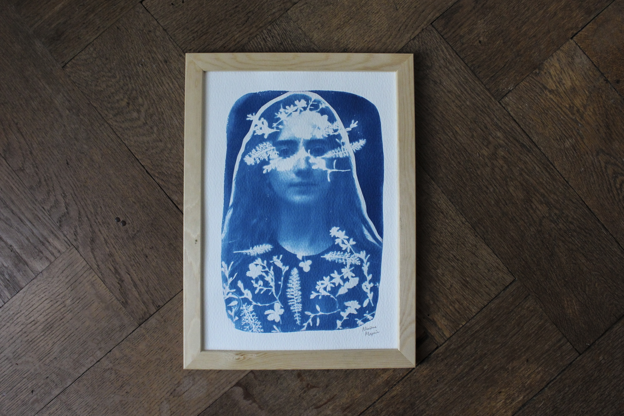 Cyanotype d'Alexiane Magnin