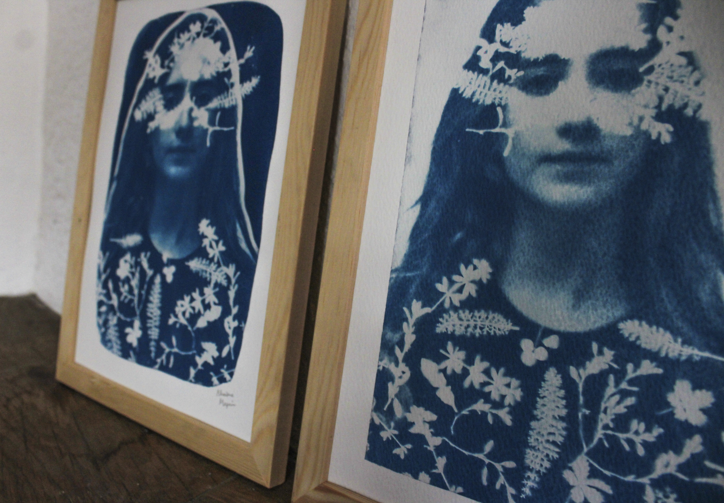 Cyanotype d'Alexiane Magnin