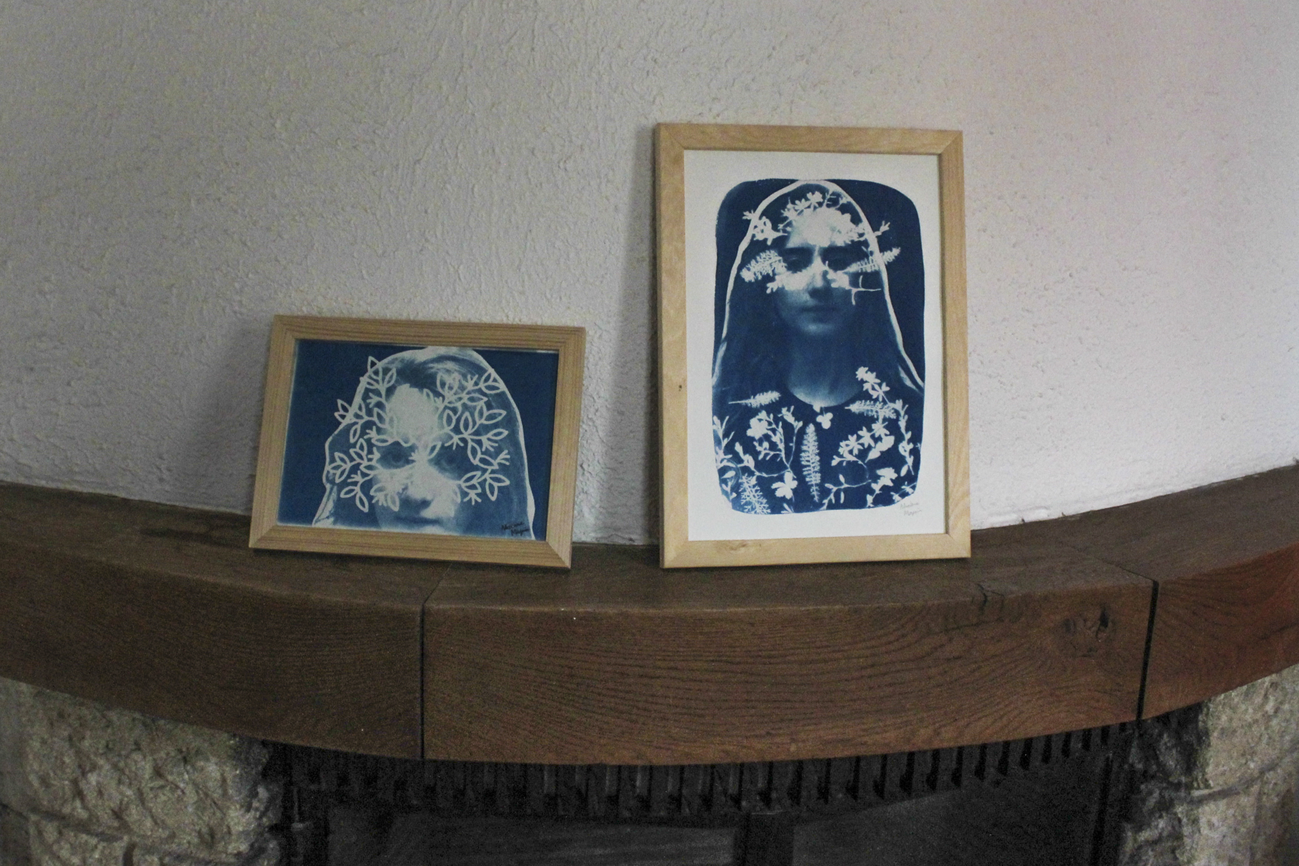 Cyanotype d'Alexiane Magnin